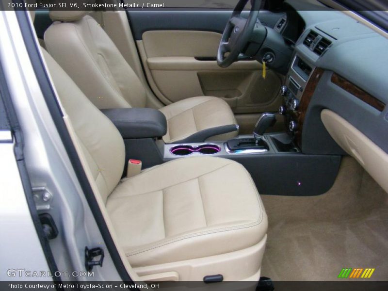 Smokestone Metallic / Camel 2010 Ford Fusion SEL V6