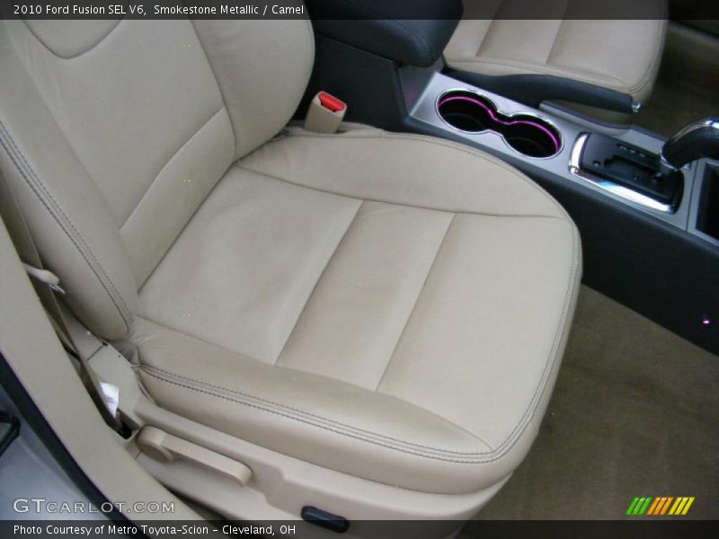 Smokestone Metallic / Camel 2010 Ford Fusion SEL V6