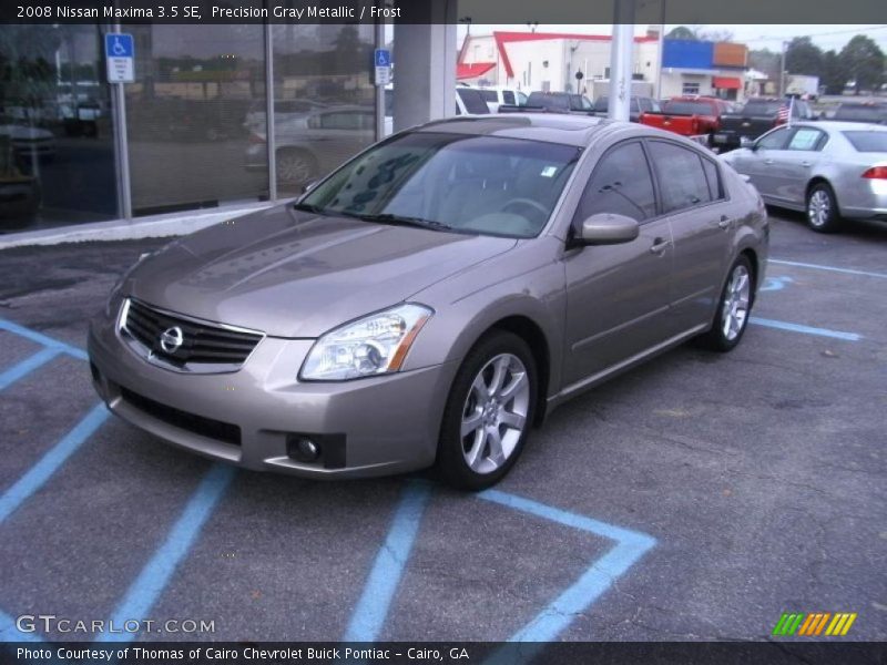 Precision Gray Metallic / Frost 2008 Nissan Maxima 3.5 SE