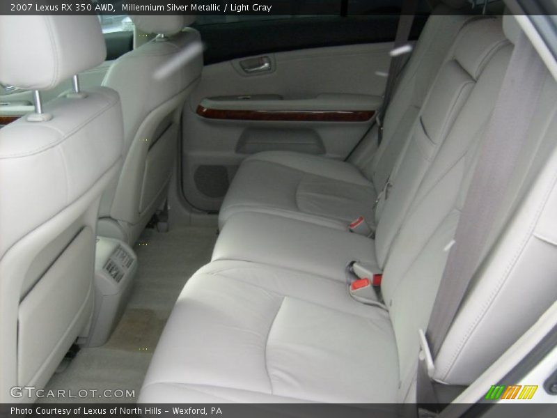 Millennium Silver Metallic / Light Gray 2007 Lexus RX 350 AWD