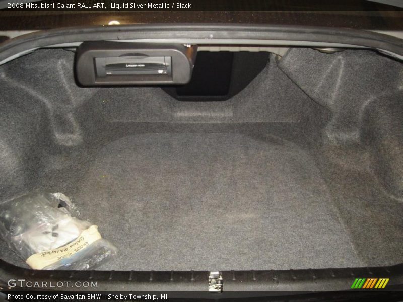 Liquid Silver Metallic / Black 2008 Mitsubishi Galant RALLIART