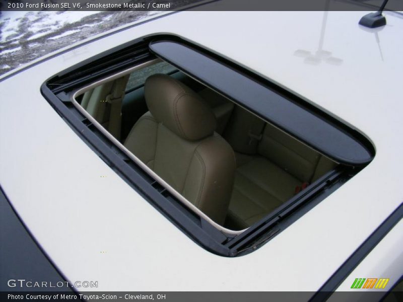 Smokestone Metallic / Camel 2010 Ford Fusion SEL V6