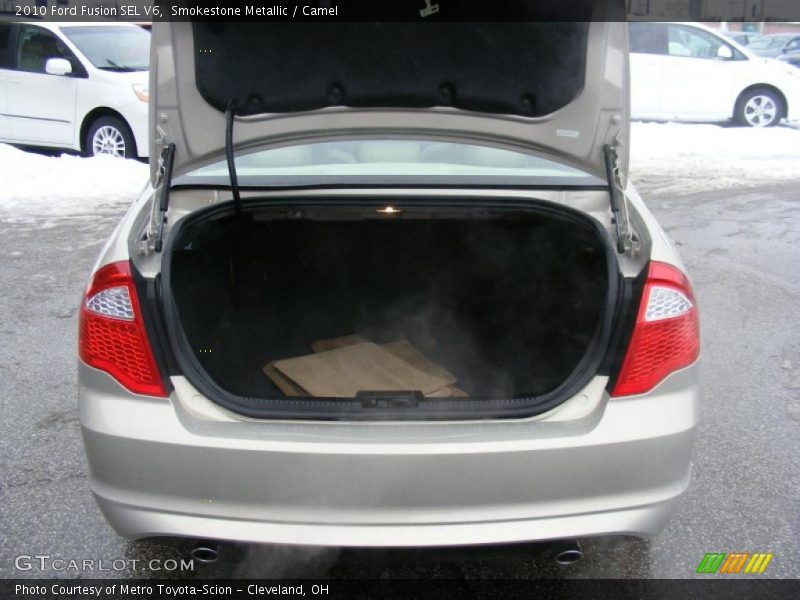 Smokestone Metallic / Camel 2010 Ford Fusion SEL V6