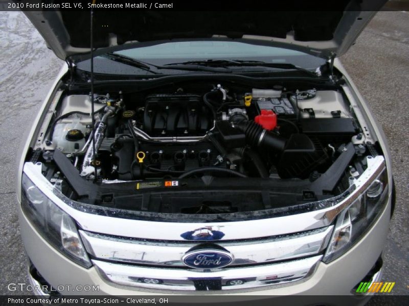 Smokestone Metallic / Camel 2010 Ford Fusion SEL V6