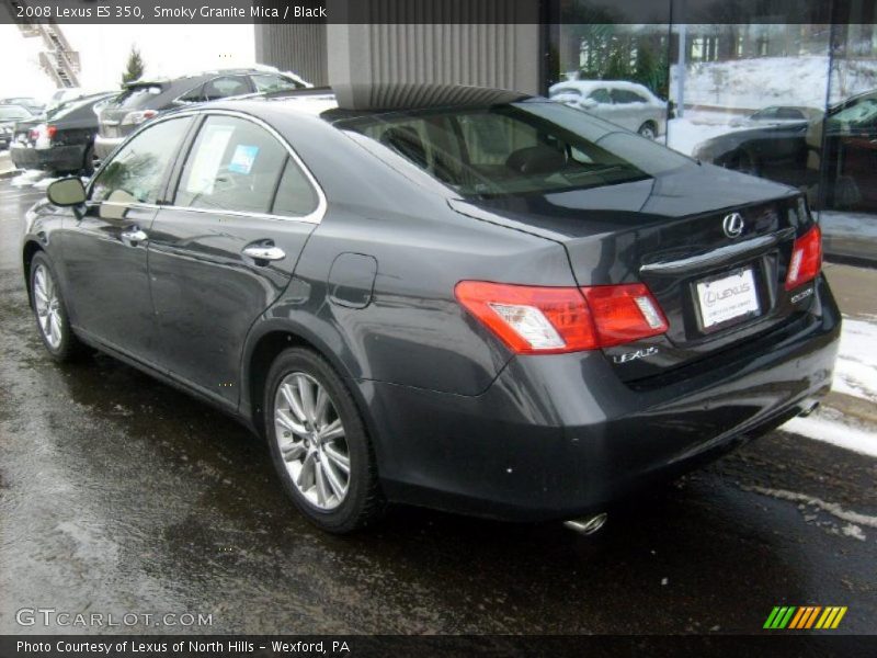 Smoky Granite Mica / Black 2008 Lexus ES 350