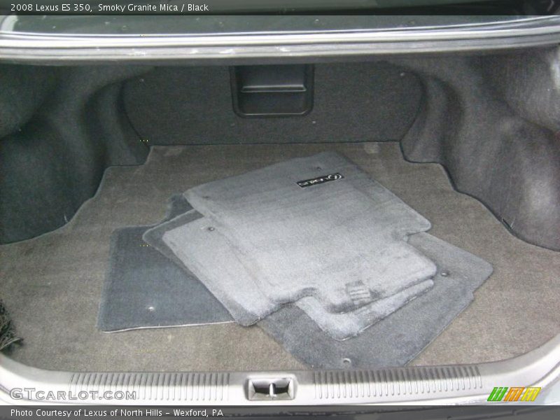 Smoky Granite Mica / Black 2008 Lexus ES 350