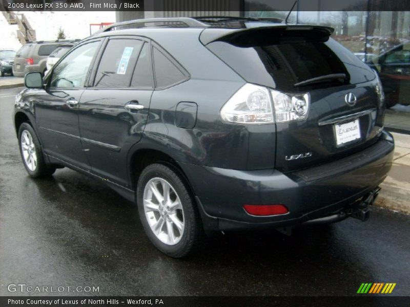 Flint Mica / Black 2008 Lexus RX 350 AWD