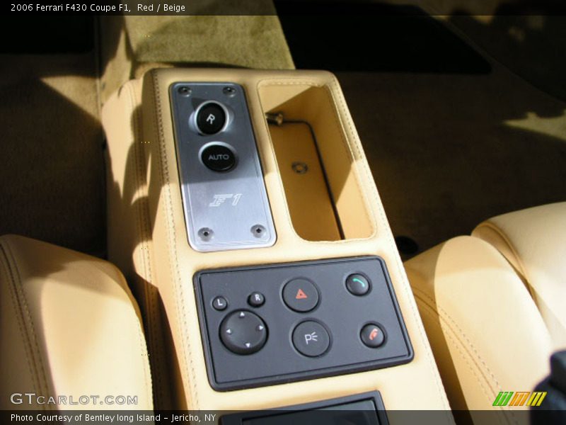Red / Beige 2006 Ferrari F430 Coupe F1
