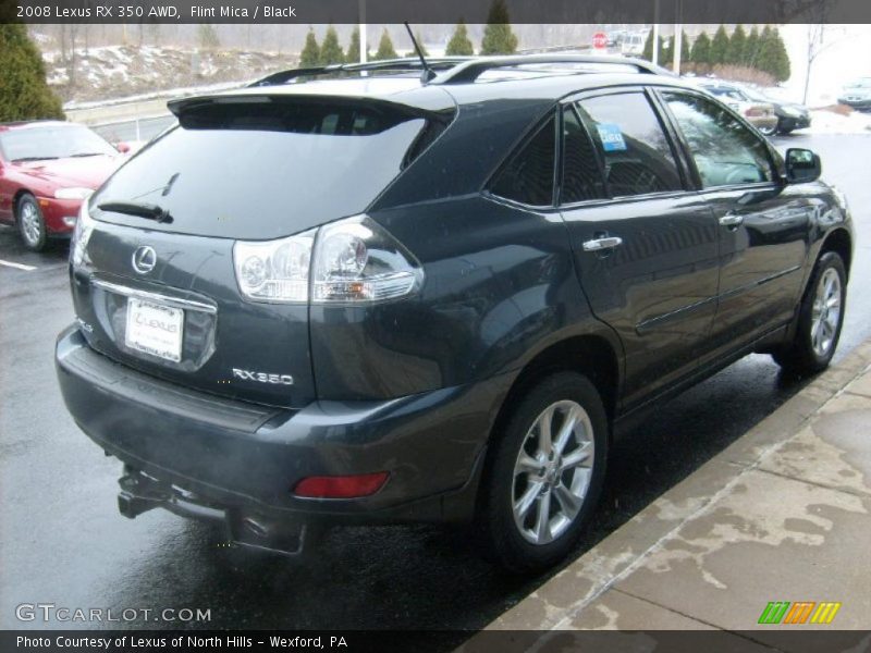 Flint Mica / Black 2008 Lexus RX 350 AWD