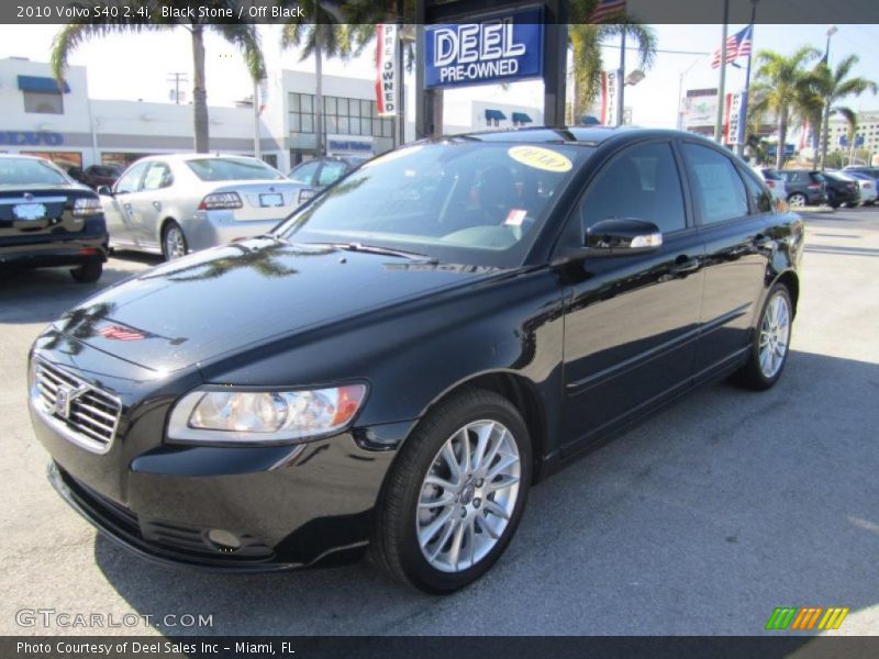 Black Stone / Off Black 2010 Volvo S40 2.4i
