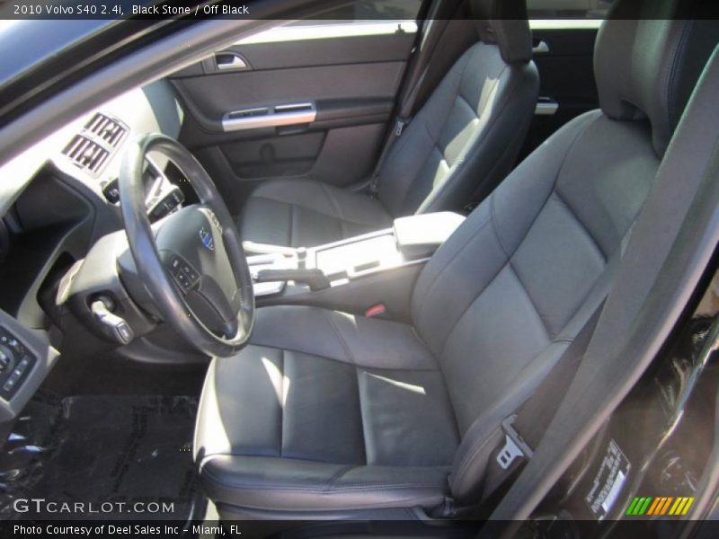 Black Stone / Off Black 2010 Volvo S40 2.4i