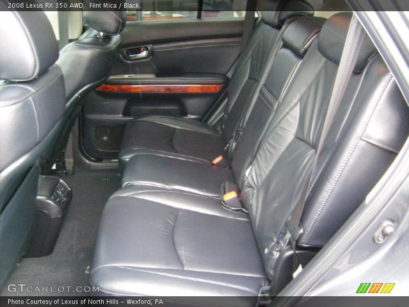 Flint Mica / Black 2008 Lexus RX 350 AWD