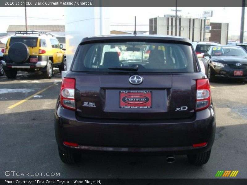 Black Current Metallic / Charcoal 2010 Scion xD
