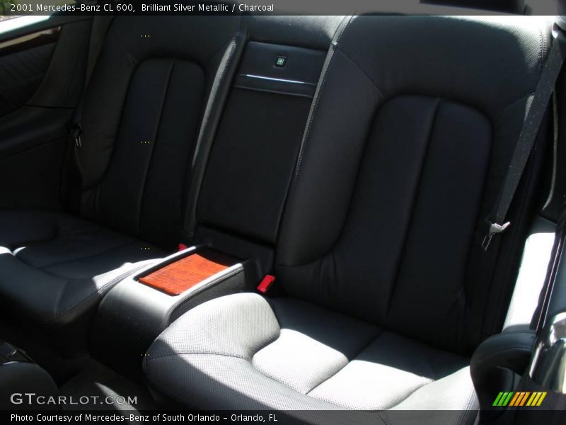 Brilliant Silver Metallic / Charcoal 2001 Mercedes-Benz CL 600