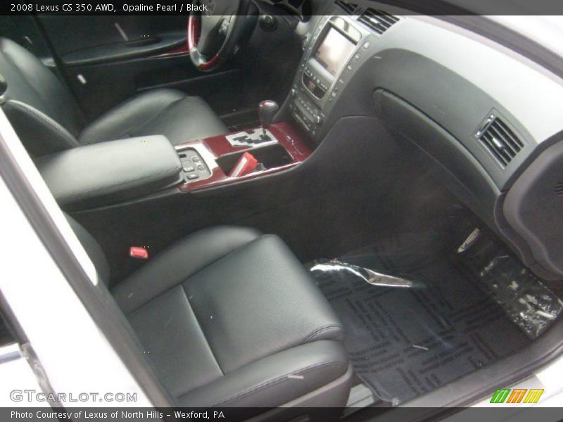 Opaline Pearl / Black 2008 Lexus GS 350 AWD