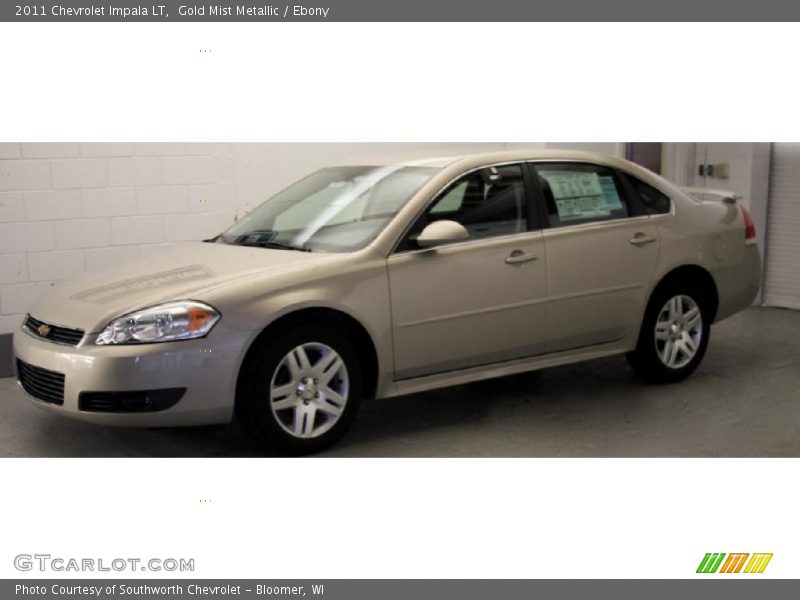 Gold Mist Metallic / Ebony 2011 Chevrolet Impala LT
