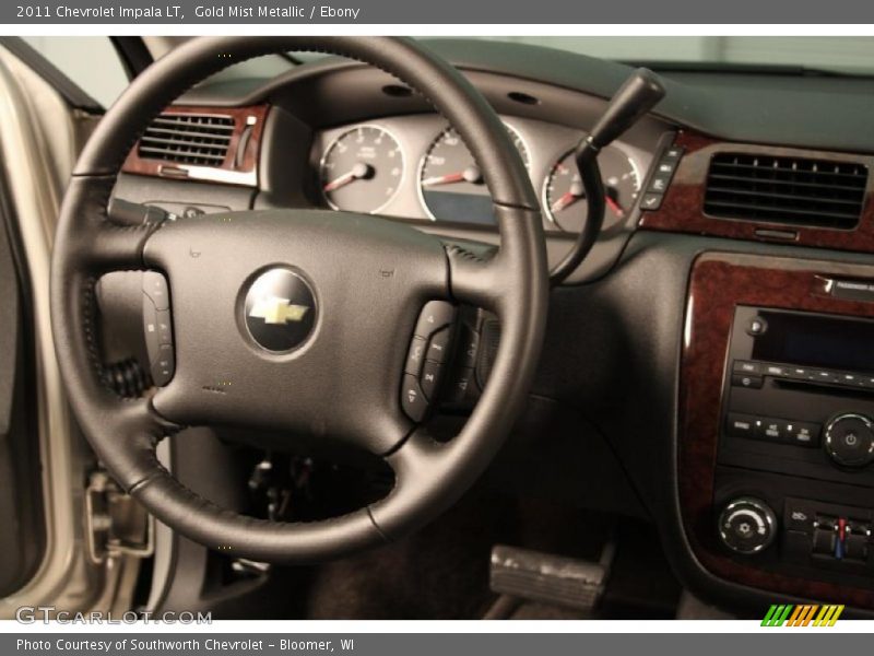 Gold Mist Metallic / Ebony 2011 Chevrolet Impala LT