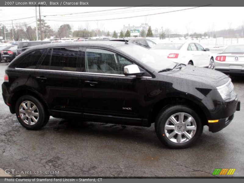 Black / Charcoal Black 2007 Lincoln MKX AWD