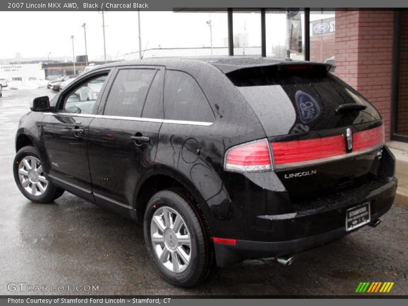 Black / Charcoal Black 2007 Lincoln MKX AWD