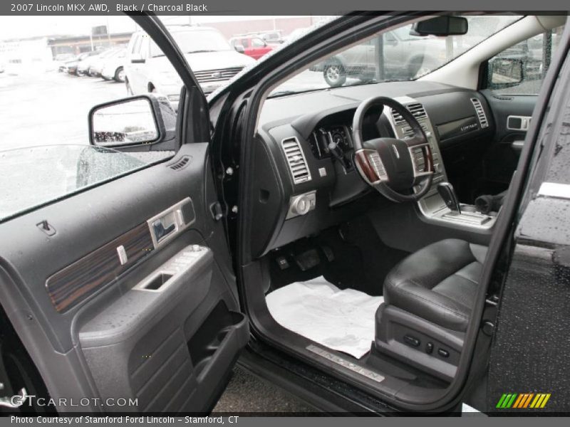 Black / Charcoal Black 2007 Lincoln MKX AWD
