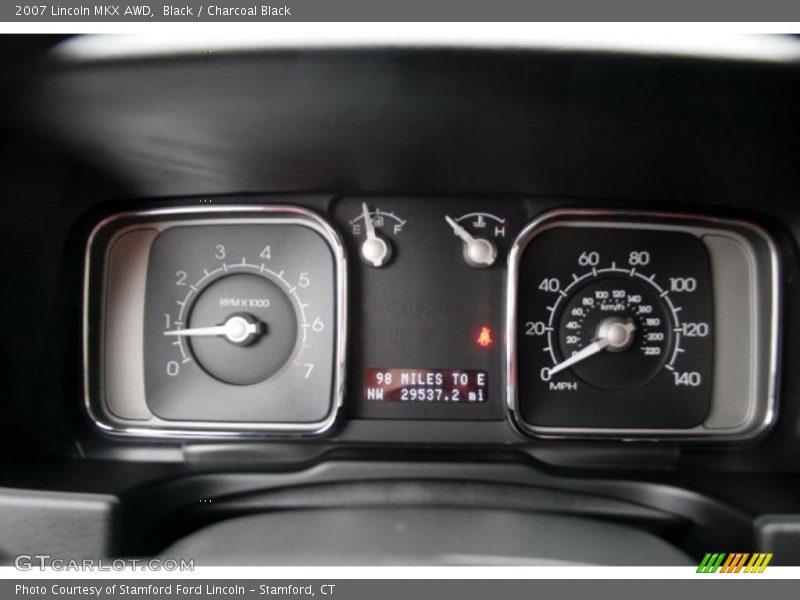 Black / Charcoal Black 2007 Lincoln MKX AWD
