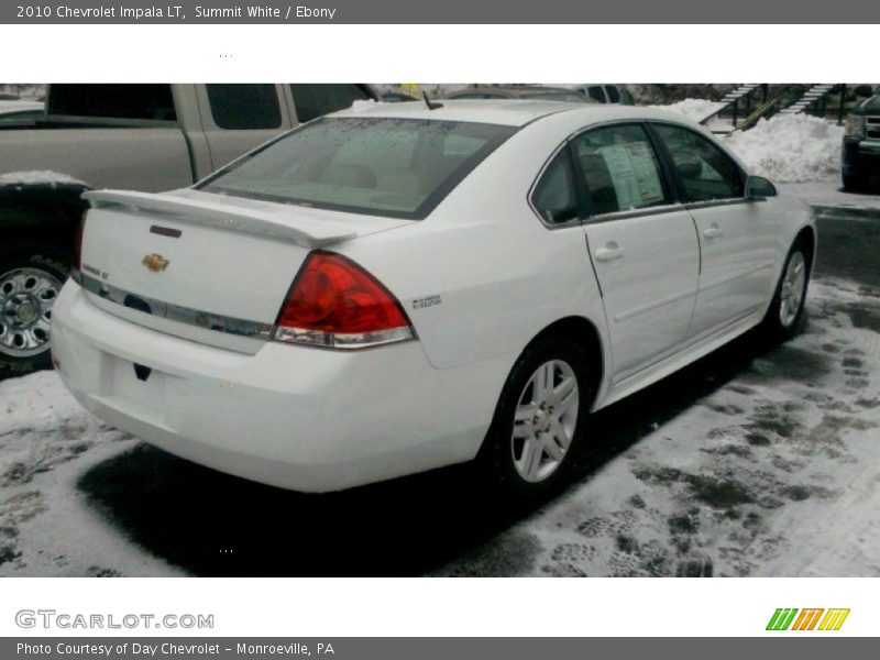Summit White / Ebony 2010 Chevrolet Impala LT