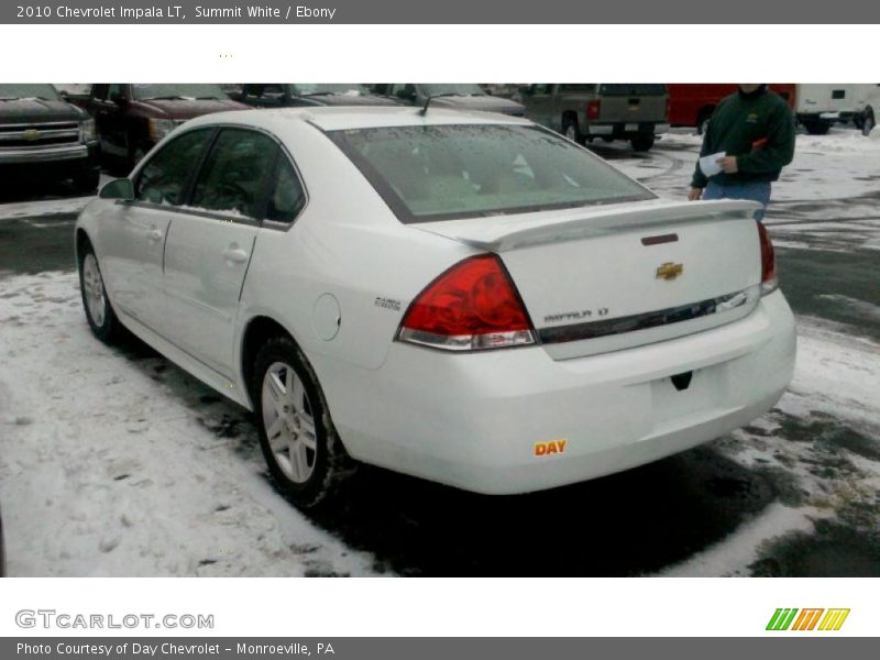 Summit White / Ebony 2010 Chevrolet Impala LT