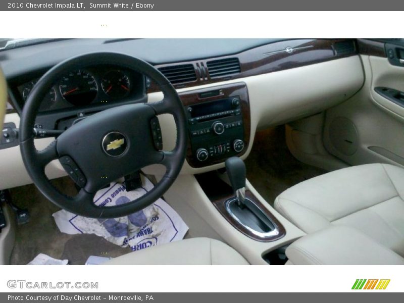 Summit White / Ebony 2010 Chevrolet Impala LT