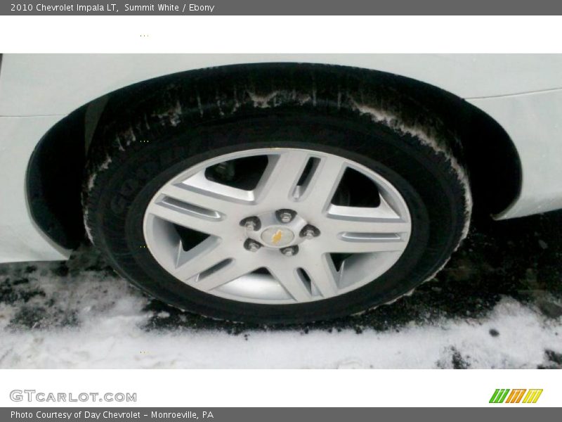 Summit White / Ebony 2010 Chevrolet Impala LT