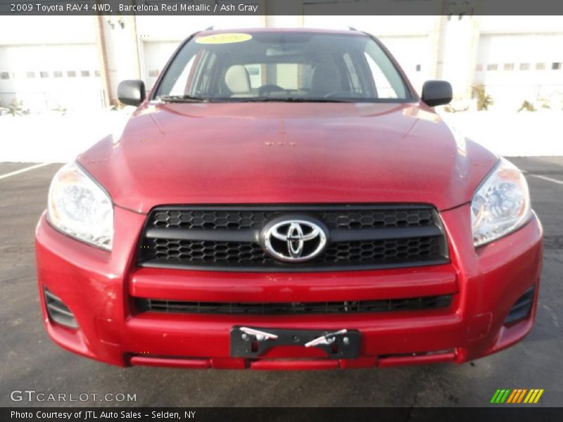 Barcelona Red Metallic / Ash Gray 2009 Toyota RAV4 4WD