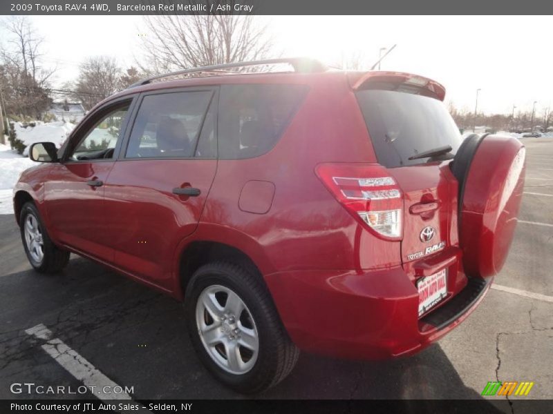 Barcelona Red Metallic / Ash Gray 2009 Toyota RAV4 4WD