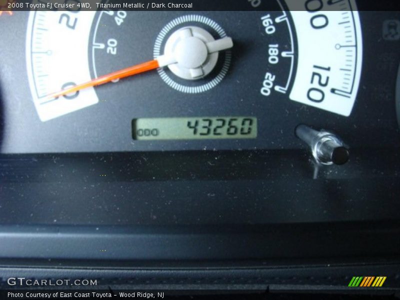 Titanium Metallic / Dark Charcoal 2008 Toyota FJ Cruiser 4WD