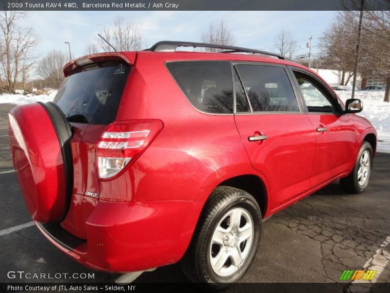 Barcelona Red Metallic / Ash Gray 2009 Toyota RAV4 4WD