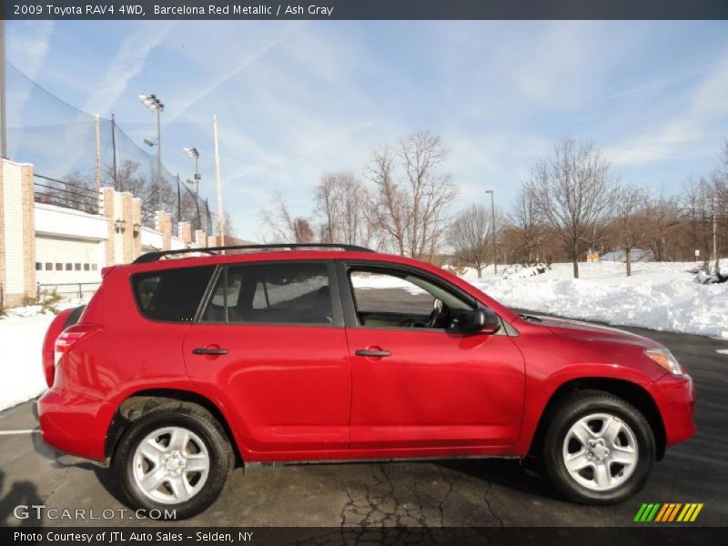 Barcelona Red Metallic / Ash Gray 2009 Toyota RAV4 4WD