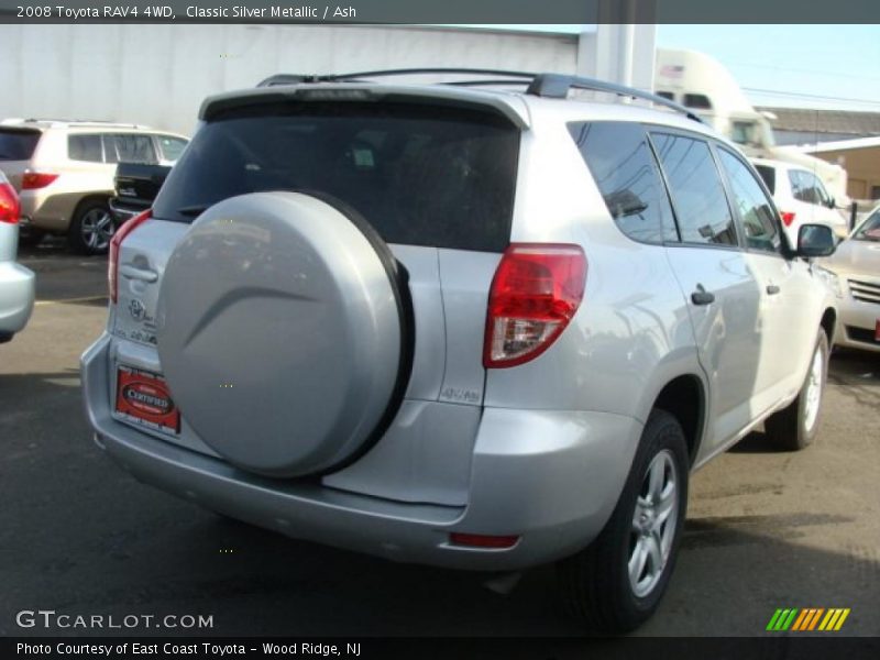 Classic Silver Metallic / Ash 2008 Toyota RAV4 4WD