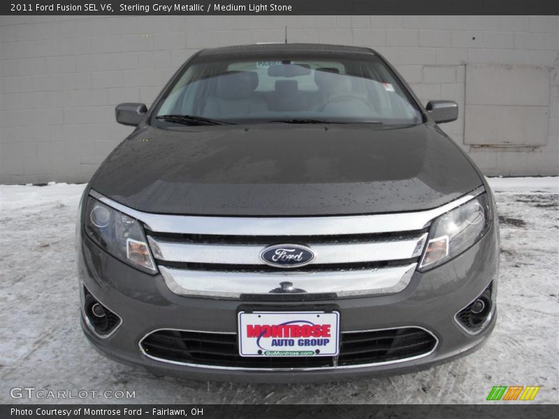 Sterling Grey Metallic / Medium Light Stone 2011 Ford Fusion SEL V6