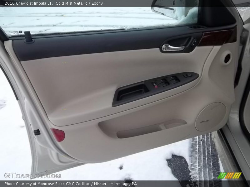 Gold Mist Metallic / Ebony 2010 Chevrolet Impala LT