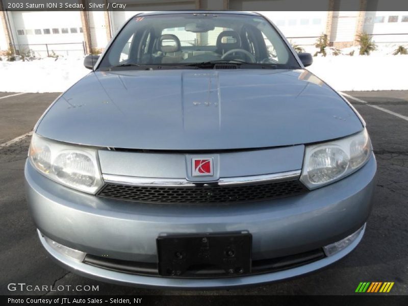 Silver / Gray 2003 Saturn ION 3 Sedan