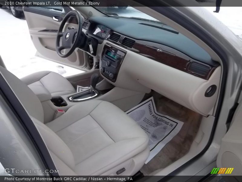 Gold Mist Metallic / Ebony 2010 Chevrolet Impala LT