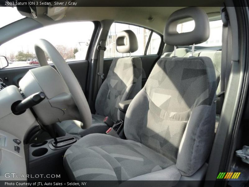 Silver / Gray 2003 Saturn ION 3 Sedan