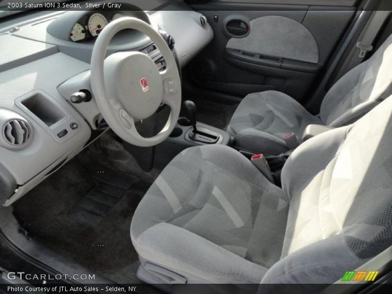  2003 ION 3 Sedan Gray Interior