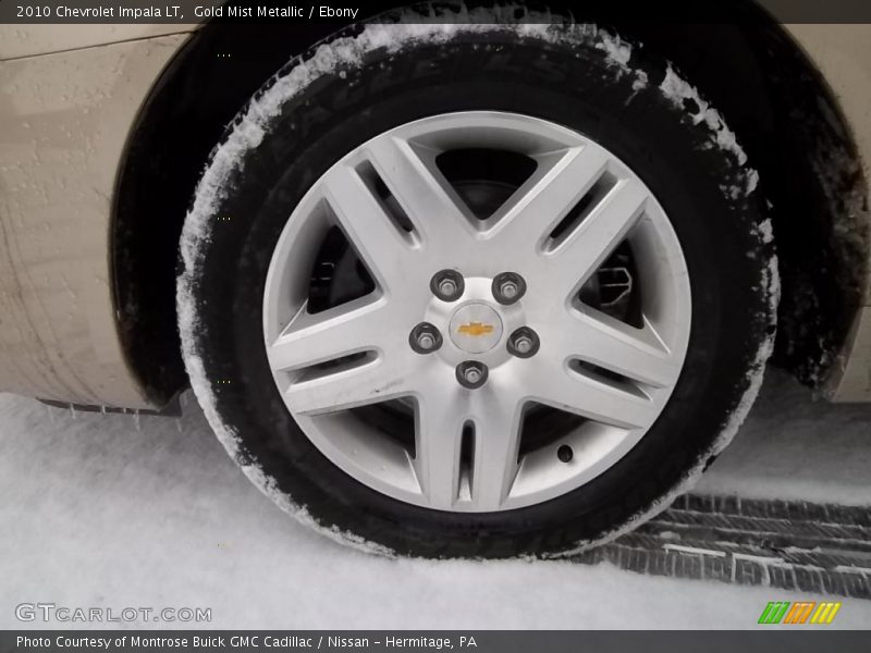 Gold Mist Metallic / Ebony 2010 Chevrolet Impala LT
