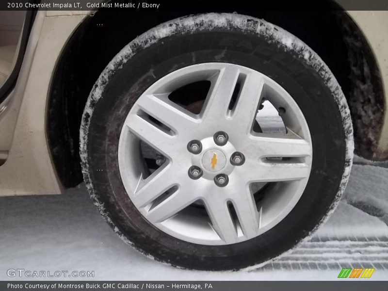 Gold Mist Metallic / Ebony 2010 Chevrolet Impala LT