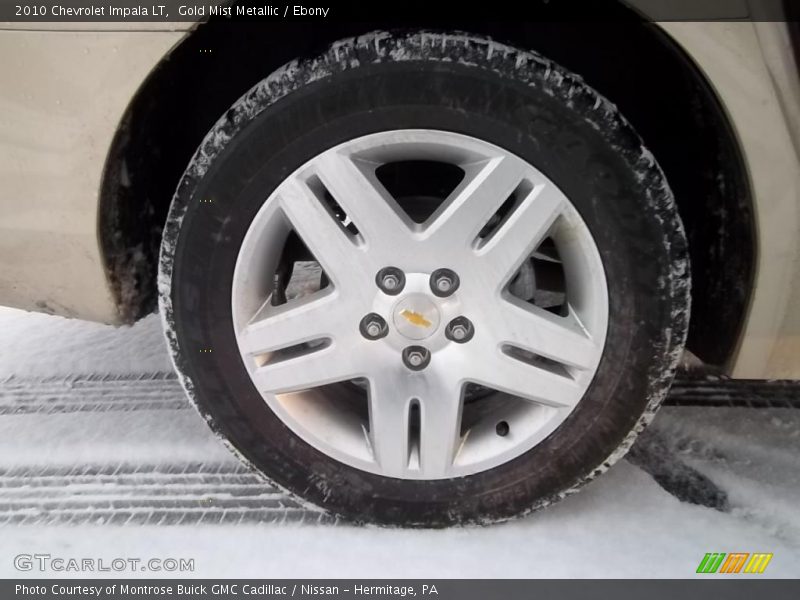 Gold Mist Metallic / Ebony 2010 Chevrolet Impala LT