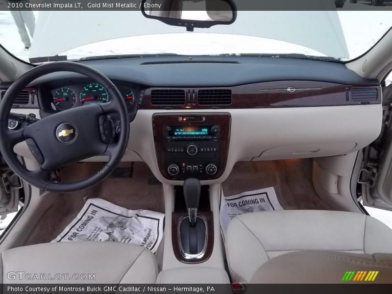 Gold Mist Metallic / Ebony 2010 Chevrolet Impala LT