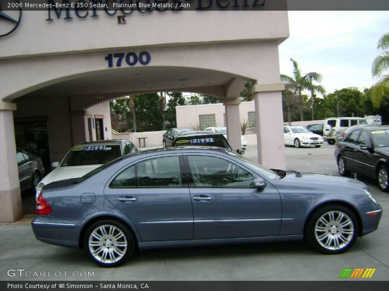 Platinum Blue Metallic / Ash 2006 Mercedes-Benz E 350 Sedan