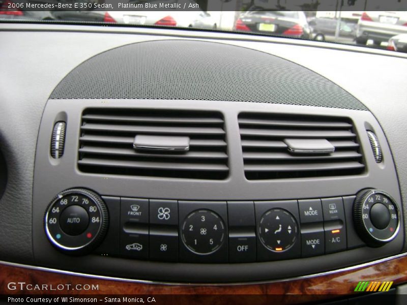Platinum Blue Metallic / Ash 2006 Mercedes-Benz E 350 Sedan