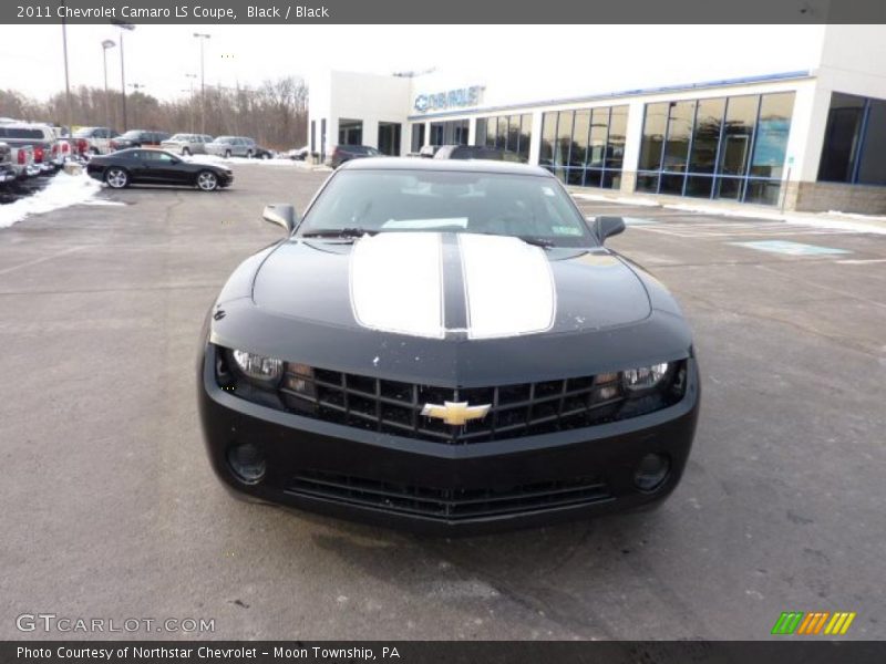 Black / Black 2011 Chevrolet Camaro LS Coupe