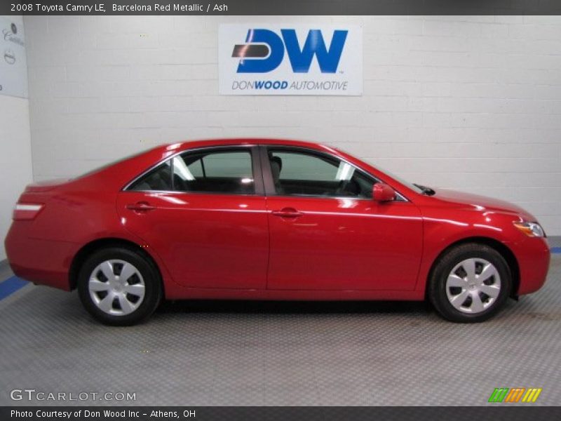 Barcelona Red Metallic / Ash 2008 Toyota Camry LE