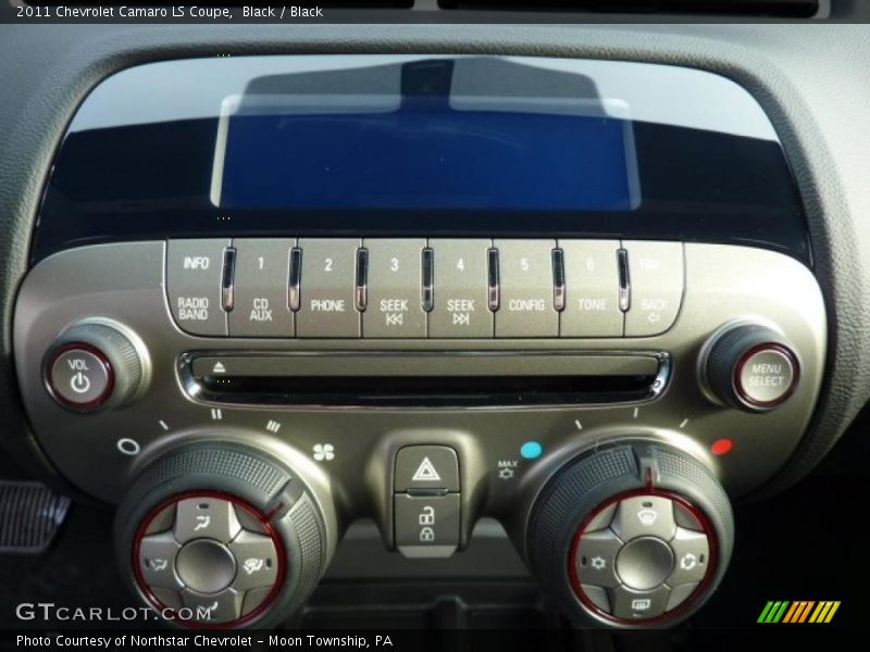 Controls of 2011 Camaro LS Coupe
